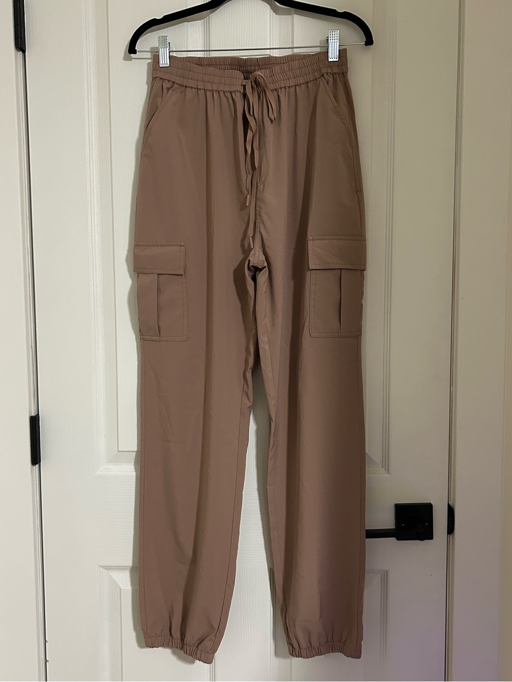 Love Tree Tan Cargo Jogger Pants